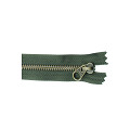 YKK-cowboy-rits-antiek-tand-080|donkergroen-0