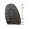 Vibram-2333-zool-5mm-zwart-0